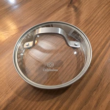 Calphalon Tempered Glass Pour Strain Pot Lid Replacement 1085120 6 Inch