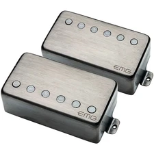 EMG 57/66 TW Dual Mode Pickup Set Brushed Black Chrome