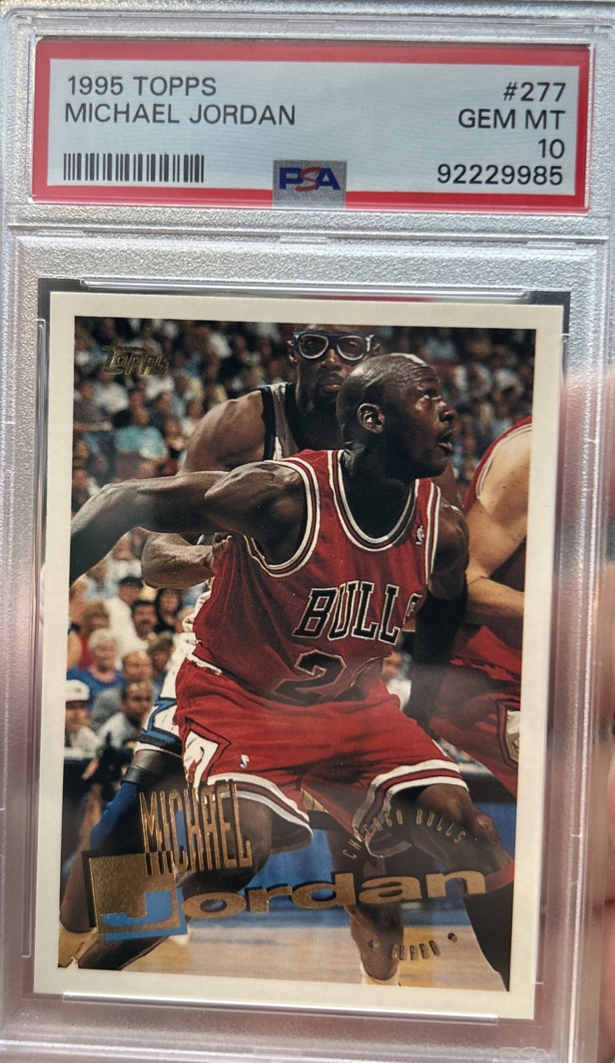1995-96 Topps Power Boosters Michael Jordan #277