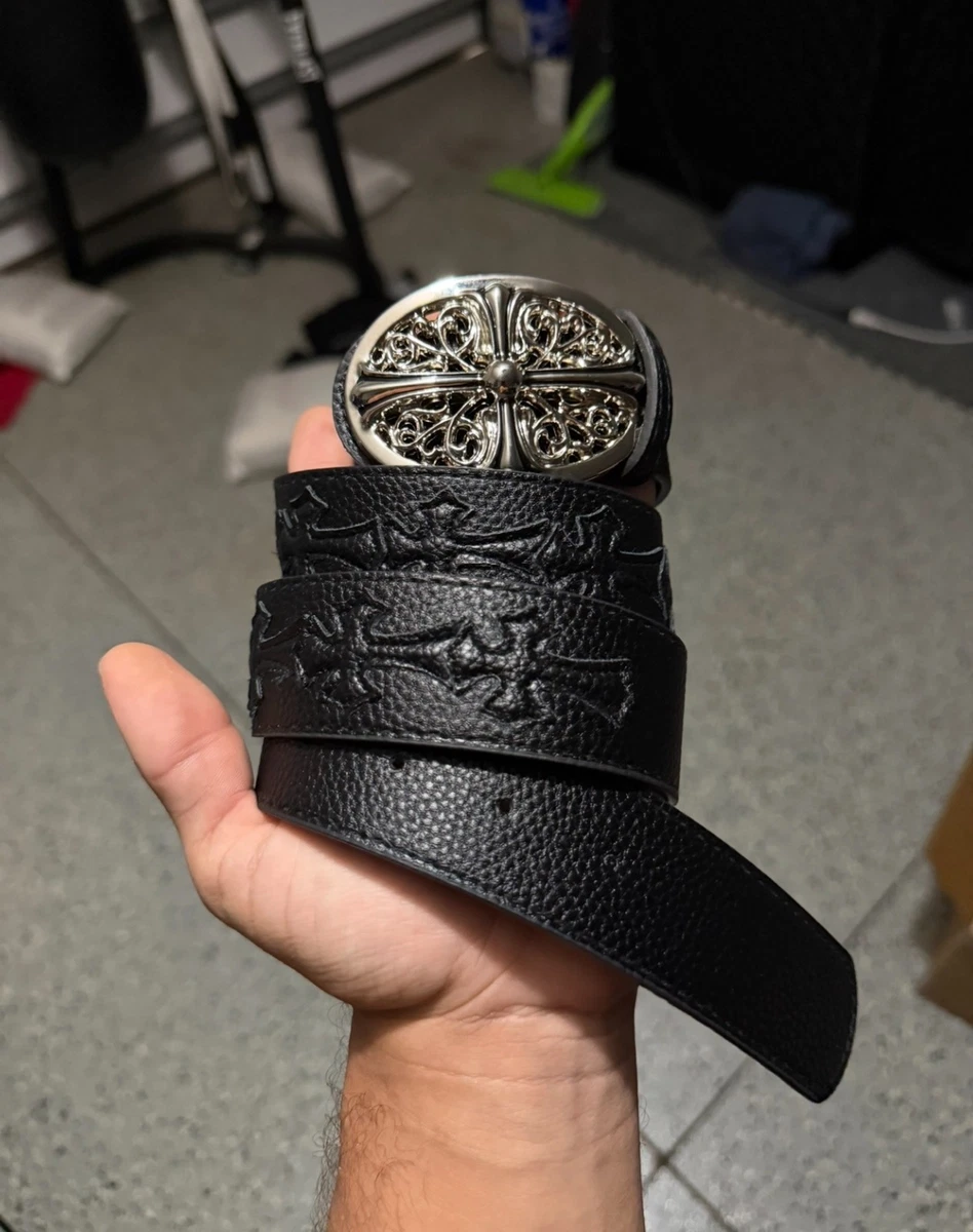 Chrome Hearts Leather Belts for Men for sale - eBay