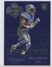 2015 Panini Prestige Draft Picks Retail Jumbo Blue Ameer Abdullah #12 0u7