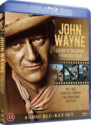 John Wayne Collection (Big Jake/Rooster Cogburn/Conquerer/Jet Pilot) Blu-Ray NEW