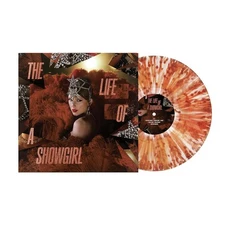 Taylor Swift The Life Of A Showgirl: Red Lipstick & Lace Transparent Vinyl New