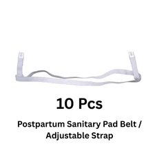 10x Postpartum Sanitary Pad Belt Adjustable Straps Loop for Maternity Use