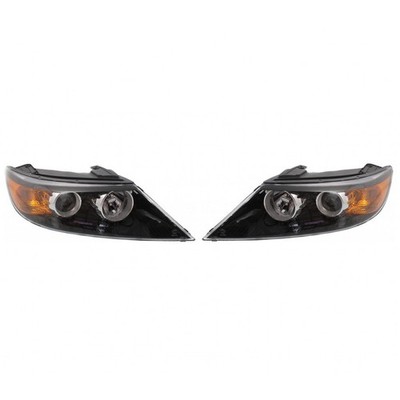 For Kia Sorento 2011-2013 Headlight Driver and Passenger Pair Clear Lens Halogen