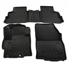 Tpe Front 2nd Row Floor Mats Liners For 2014-2020 Mitsubishi Mirage Hatchback Tpe Front 2nd Row Floor Mats Liners For 2014-2020 Mitsubishi Mirage Hatchback