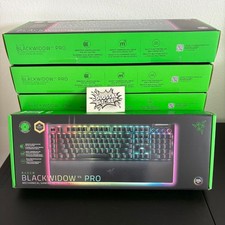Razer BlackWidow V4 Pro Wired Mechanical Gaming Keyboard: Green Switches Tactile