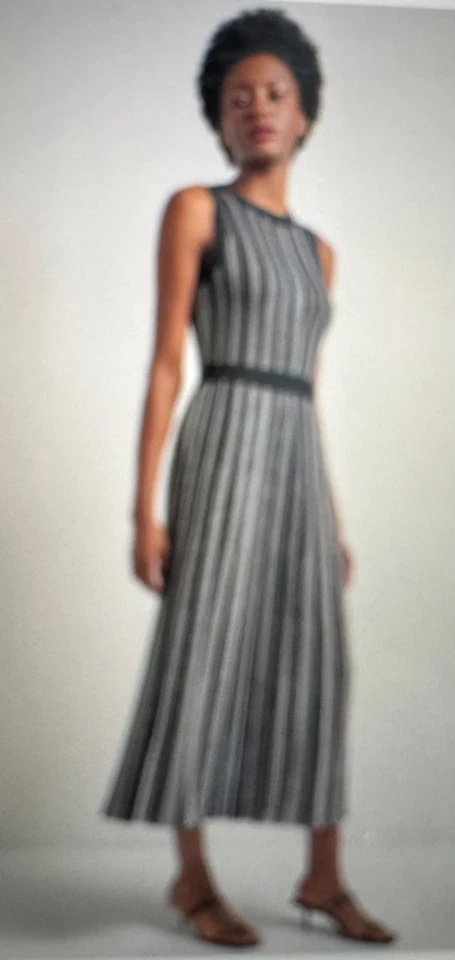 Vestido Missok extra grande preto e branco - Imagem 3 de 3