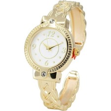 Blekon Women's Quartz Cuff Watch 27mm Dial Bracelet Style Metal Band 3 Colors