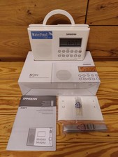 Sangean H201 - Badradio - AM/FM - Taschenlampe - Wasserdicht - Weiß