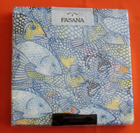 20 Servietten Viele Fische Blau Bunt 1 Packung Ovp Motivservietten Maritim E