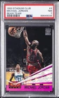 1993 STADIUM CLUB BEAM TEAM #4 MICHAEL JORDAN PSA 7