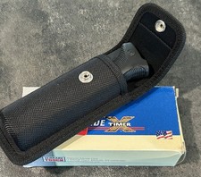 Cuchillo de cazador plegable vintage SCHRADE+ USA XT7B X-Timer con funda original + caja
