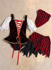 Child Medium Pirate Dance Costume