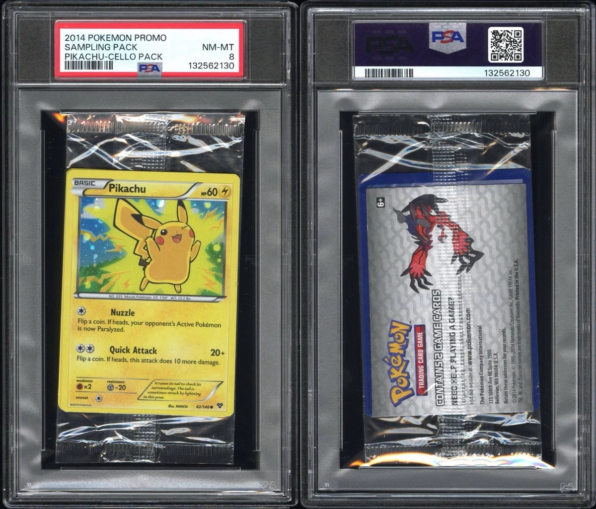 Pikachu Pokémon TCG Professional Sports Authenticator (PSA) Grade
