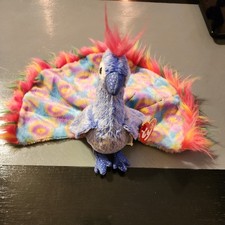 Ty Beanie Baby Flashy the Peac*ck December 30, 2000