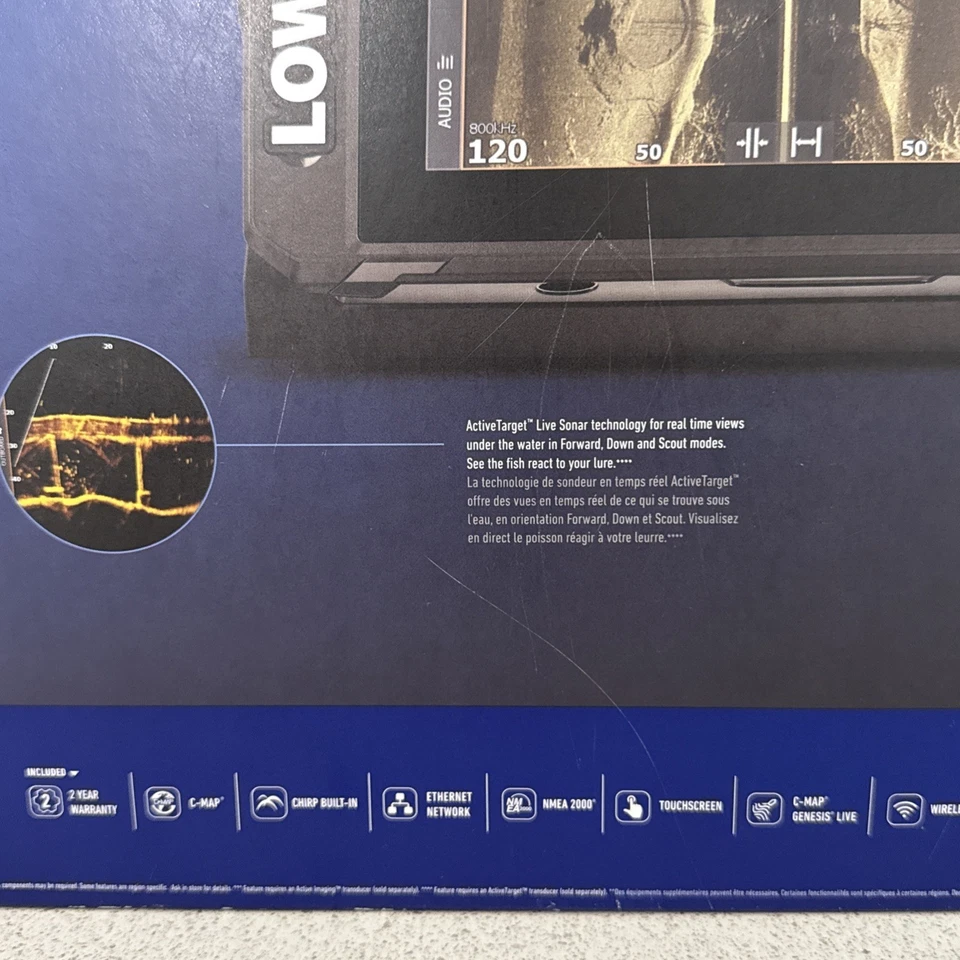 Lowrance Elite FS 9 Chartplotter/Fishfinder - Black (000-15692-001) - Image 4 of 4