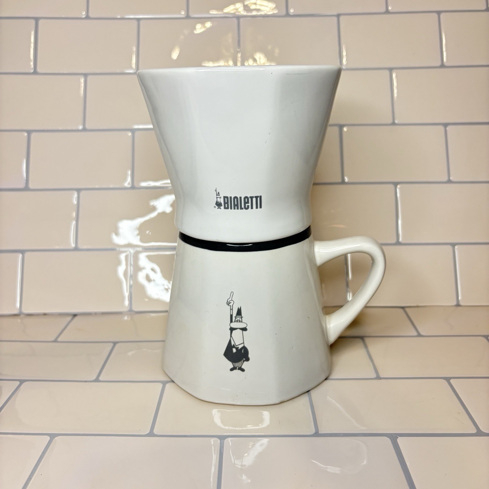 And Mug White Porcelain 10oz