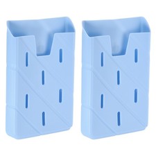 2Pcs Organizer Holder for Beach Bag, Square Hole Insert Holder Charm, Blue