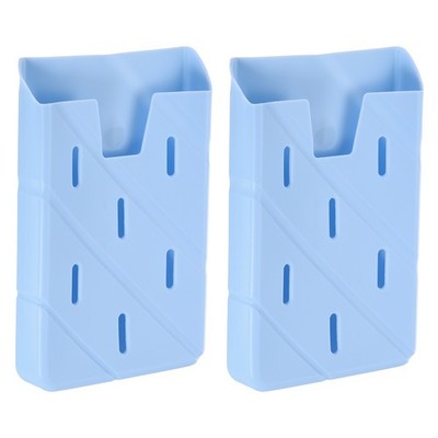 2Pcs Organizer Holder for Beach Bag, Square Hole Insert Holder Charm, Blue