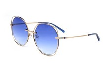 Hickmann HI3078 04E GOLD 57/18/140 Women's Sunglasses