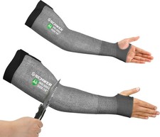 AIR-SKIN ANSI A6 Cut Resistant Arm Sleeves for Men  Women S903, Non-Pfas Arm Pr