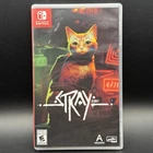 Stray (Nintendo Switch, 2024) CIB COMPLETE IN BOX W/ Cards TESTED & WORKS!