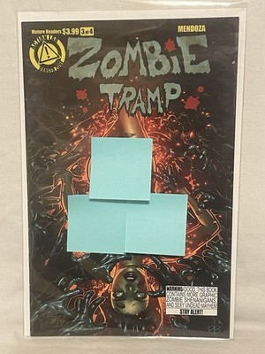 Rare Action Lab Comics Zombie Tramp Vol 2 #3 Nude Cover Variant Dan Mendoza