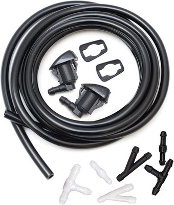 Washer Nozzles Kit for Windshield - Fits 04-10 Toyota Sienna, 05-12 Corolla