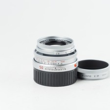 Leica Elmar-M 50mm f/2.8 E39 11823 Silver Lens Leica M Mount Near Mint  14640