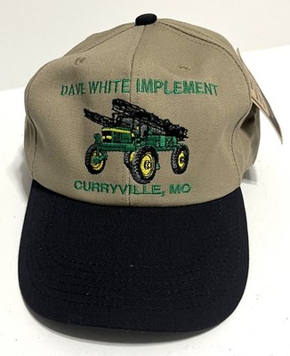 John Deere Licensed Dave White Implement Curryville MO K-Products Snapback Hat
