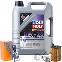 Dr!Ve+ ÖLfilter+Liqui 0W30 Passend FüR Ford Focus 3 Fiesta 6 C/B-MAX 2 Tourneo