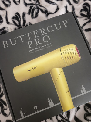 Drybar Buttercup Pro Professional Hair Dryer Blow-Dryer, Yellow *NEW