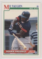 1991 Score Rookie Prospect Mo Vaughn #750 05lu