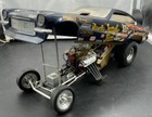 VINTAGE MODEL REVELL 1/16 SCALE JUNGLE JIM FUNNY CAR BUILT NICE