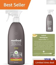 Plant-Based Heavy Duty Kitchen Degreaser 28 Oz - Refreshing Lemongrass Aroma 0.30 per fl oz