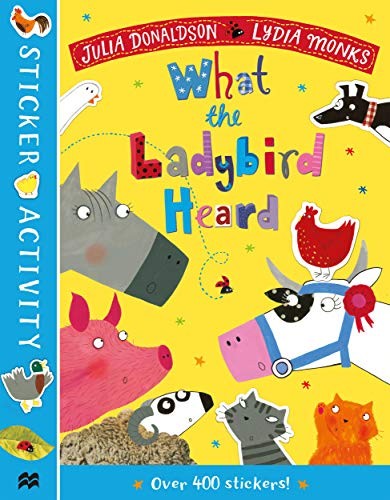 The What the Ladybird Heard Sticker Book Julia Donaldson 400 Stickers - Image 6