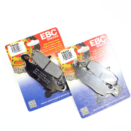 EBC Brake Pad Set Organic for 2006-2011 Kawasaki EX 650 NINJA 650R Front 2 Pr - Bild 2 von 2