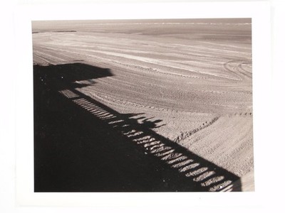 Pier Shadow Sandy Beach Southampton Dave Davies ca. 1990er Vintage Foto