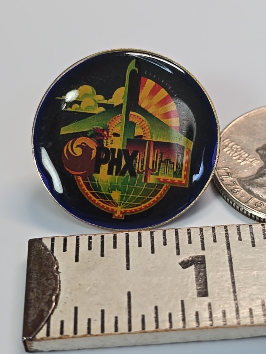 PHX Phoenix International Airport Travel Souvenir Lapel Pin
