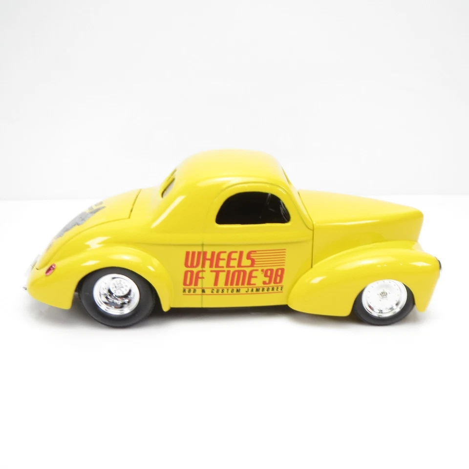 Vintage 1998 SpecCast Wheels of Time Macungie 1941 Willys Coupe Street Rod Bank - Image 2 of 4