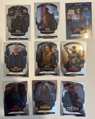 2022 Upper Deck Marvel Allure Karten Konvolut.   x9 karten
