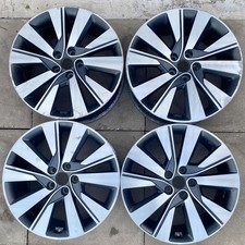 Kia Sportage 19” Diamond Cut Satin Alloy Wheels 52910-F1400 Set x4
