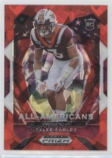 2021 Panini Prizm Draft Picks All-American Red Ice Prizm Caleb Farley #198 fm0