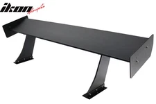 Universal 61" GTC250 Style Trunk Spoiler Rear Racing Wing (V4C Leg + Side Plate)