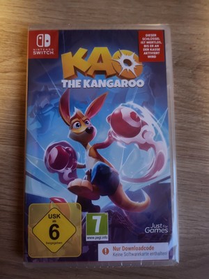 Kao The Kangaroo Nintendo Switch Spiel 2024 - Ovp Neu Sealed - Code 