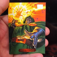 Marvel Masterpieces Fleer Dr. Doom #31 Trading Card 1994 Hildebrandt