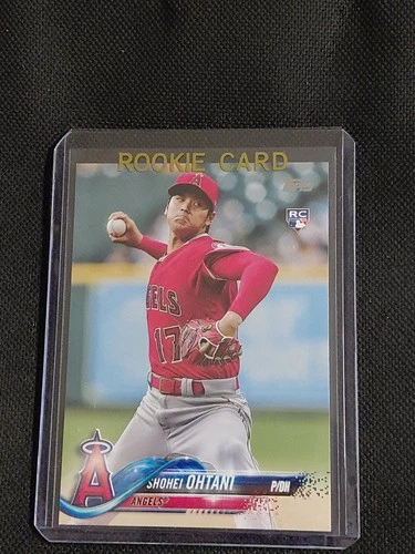 2018 Topps Update Shohei Ohtani Base Rookie Card # US1 Los Angeles Angels
