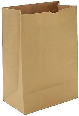 eral Grocery Paper Bags, 75 Lb Capacity, 1/6 BBL, 12'' X 7'' X 17'', Kraft, 400 Bag