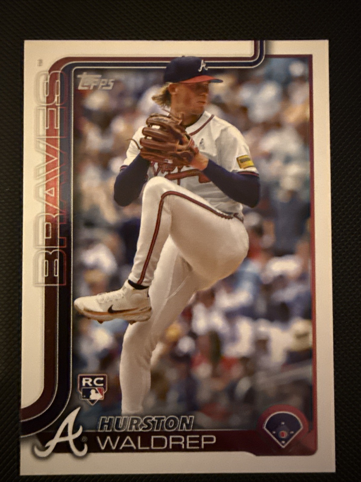 Hurston Waldrep #253 Topps MLB Baseball 2025 Atlanta Braves RC